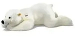 Steiff Arco Eisb&auml;r liegend, 45 cm, wei&szlig;