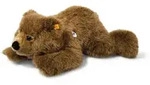 Steiff Urs Braunb&auml;r liegend, 45 cm