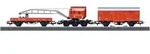 M&auml;rklin 44752 H0 Feuerwehr-Bergekran-Set, DB AG