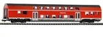 PIKO 57620 H0 Doppelstock Personenwagen DBuz747, DB Regio, Ep. VI