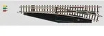 M&auml;rklin 8563 Z Elektromagnetische Weiche rechts, L&auml;nge 110 mm 13&deg;, Radius...