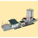 Auhagen Kleines Tanklager mit Hochtank, Spur H0 und TT