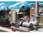 FALLER 120157 H0 &Ouml;llager mit Dieseltankstelle und &Ouml;lkran, Ep. III