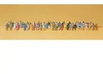 Preiser 14400 - Sitzende Figuren f&uuml;r Zugabteil, Spur H0
