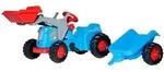 Rolly Toys 630042 Traktor rollyKiddy Classic mit rollyKid Lader und Trailer