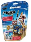 PLAYMOBIL&reg; 6164 Pirates Blaue App-Kanone mit Piraten-Offizier