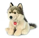 HERMANN TEDDY 92738 Wolf sitzend