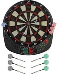 BEST Sporting Sporting elektronische Dartscheibe Coventry mit 12 Dartpfeilen