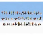 NOCH 38401 - Mega-Spar-Set 60 Figuren, ohne B&auml;nke, N
