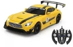 Jamara Mercedes AMG GT3 1:14 transformable 2,4GHz gelb