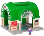 BRIO 63364900 BRIO World - Gro&szlig;er Hauptbahnhof mit Ticketautomat