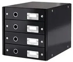 Leitz 60490095 Schubladenset Click & Store 4 Schublade schwarz