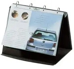 Durable 856739 Tisch-Flipcharts Durastar mit 10 Premium-Prospekth&uuml;llen, 265 x 330