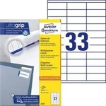 Avery Zweckform 3421 Universal-Etiketten, A4 mit ultragrip, 70 x 25,4 mm, 100