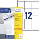 Avery Zweckform 3661 Universal-Etiketten, A4 mit ultragrip, Adressaufkleber 70 x