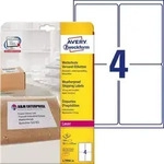 Avery Zweckform L7994-25 Versandetiketten, A4 99,1 x 139 mm, 25 Bogen/100 Etiketten,
