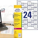 Avery Zweckform L7950-20 Etiketten zur Kabelbeschriftung, 60 x 40 mm, 20 Bogen/480