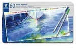 STAEDTLER&reg; karat aquarell 125 Wasservermalbarer Farbstift, Metalletui mit 60