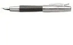 Faber-Castell F&uuml;llhalter E-Motion Edelharz Parkett Schw. B