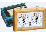 Philos Aradora, Schachuhr, mechanisch, Holzgeh&auml;use