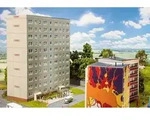 FALLER 130802 H0 Plattenbau P2 Erg&auml;nzung, Ep. III