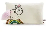 NICI 40112 Kissen Einhorn Theodor rechteckig 43x25cm