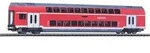 PIKO 58803 H0 Doppelstockwagen 2. Klasse, DB Regio, Ep. VI