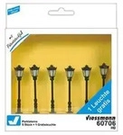 Viessmann Parklaterne 5+1 H&ouml;he: 56 mm