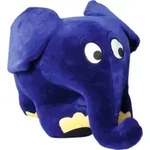 Schmidt Spiele Pl&uuml;sch Deko Die Sendung mit dem Elefanten, Elefant, 55 cm