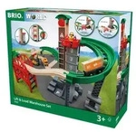BRIO World Gro&szlig;es Lagerhaus-Set mit Aufzug