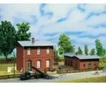 Auhagen 11389 - Lokleitung mit Schuppen, Spur H0