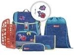 Step by Step 2in1 PLUS Reflect Schulranzen-Set Rainbow Colibri, 6-teilig