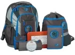 School-Mood Schulrucksackset Loop Air Henry, 7-teilig