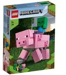 LEGO&reg; Minecraft&trade; BigFig Schwein mit Zombiebaby