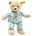 Steiff Teddyb&auml;r Junge Baby mit Schlafanzug beige, 25 cm