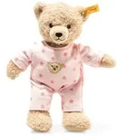 Teddyb&auml;r M&auml;dchen Baby mit Schlafanzug, 25 cm