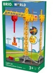 BRIO World Gro&szlig;er Baukran mit Licht