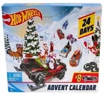 Hot Wheels Adventskalender 2019, mit 8 Autos und 16 Zubeh&ouml;rteilen