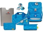 DerDieDas Schulranzenset ErgoFlex Buttons Polar, 5-teilig