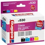 edding 530 Canon PGI-1500XLBK/C/M/Y Multipack 4
