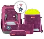 Step by Step GIANT Schulrucksack-Set Glamour Star, 5-teilig
