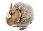 NICI Wollnashorn Ellinor 32cm stehend Pl&uuml;sch Stone Age Friends