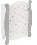 Bayer Chic Puppen-Kleiderschrank Stars grey