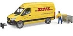 BRUDER&reg; 02671 MB Sprinter DHL mit Fahrer