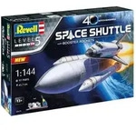 Revell 05674 1:144 Geschenkset Space Shuttle & Booster Rockets, 40th....