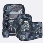 Beckmann Schulrucksackset Classic 22 Camo Rex, 6-teilig