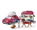 schleich&reg; 42535 HORSE CLUB Abenteuer mit Auto und Pferdeanh&auml;nger
