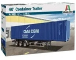 Italeri Container Auflieger 40Ft, 1:24