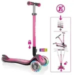Authentic Sports GLOBBER Elite Deluxe Leuchtrollen, pink