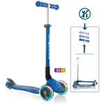 Authentic Sports Globber Primo Foldable Lights dunkelblau, mit Leuchtrollen